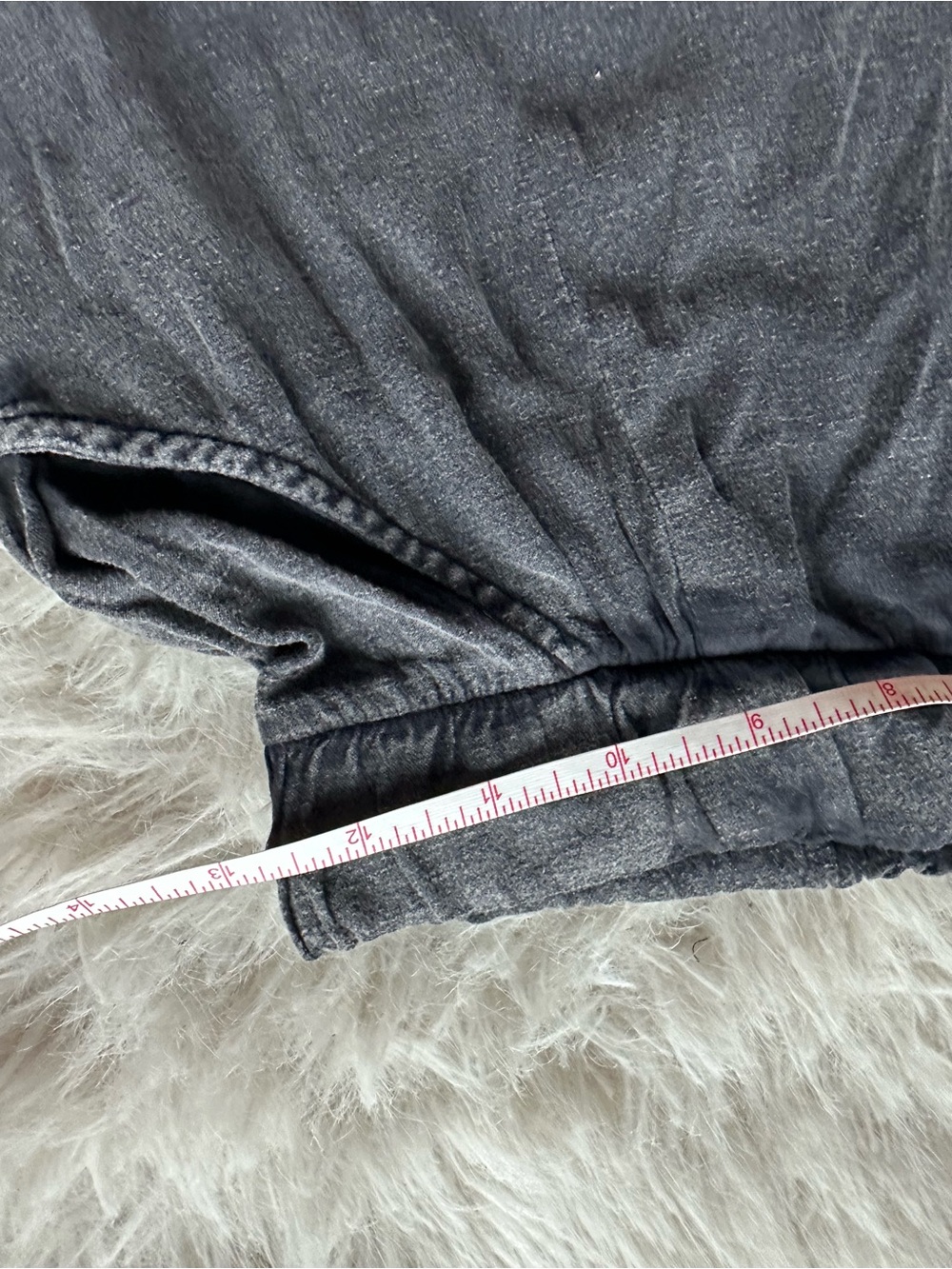 Chaser black crowd Washed Charcoal Elastic-Waist Athletic Shorts - Picture 10 of 13